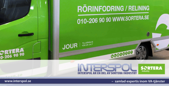 Rörinfodring Sortera Industry